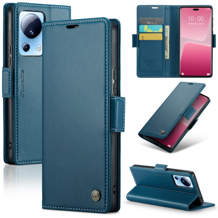 CaseMe 023 Butterfly Buckle Litchi Texture RFID Anti-theft Leather Phone Case, For Xiaomi Poco X5 Pro 5G, For Xiaomi Poco X5 5G, For Xiaomi Redmi 11A/12C, For Xiaomi 13 Lite