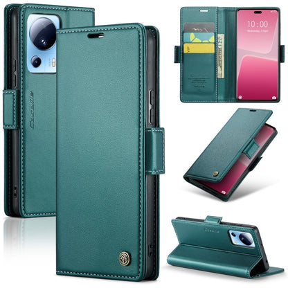 CaseMe 023 Butterfly Buckle Litchi Texture RFID Anti-theft Leather Phone Case, For Xiaomi Poco X5 Pro 5G, For Xiaomi Poco X5 5G, For Xiaomi Redmi 11A/12C, For Xiaomi 13 Lite