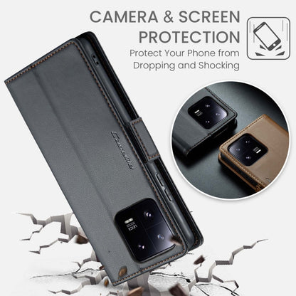 CaseMe 023 Butterfly Buckle Litchi Texture RFID Anti-theft Leather Phone Case, For Xiaomi 13 Pro, For Xiaomi 13, For Xiaomi 12T /12T Pro/Redmi K50 Ultra, For Xiaomi 12 / 12X / 12S