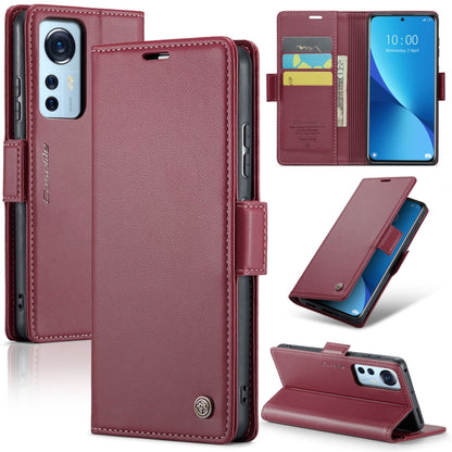 CaseMe 023 Butterfly Buckle Litchi Texture RFID Anti-theft Leather Phone Case, For Xiaomi 13 Pro, For Xiaomi 13, For Xiaomi 12T /12T Pro/Redmi K50 Ultra, For Xiaomi 12 / 12X / 12S