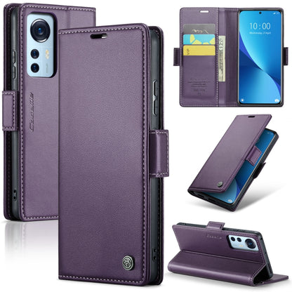 CaseMe 023 Butterfly Buckle Litchi Texture RFID Anti-theft Leather Phone Case, For Xiaomi 13 Pro, For Xiaomi 13, For Xiaomi 12T /12T Pro/Redmi K50 Ultra, For Xiaomi 12 / 12X / 12S