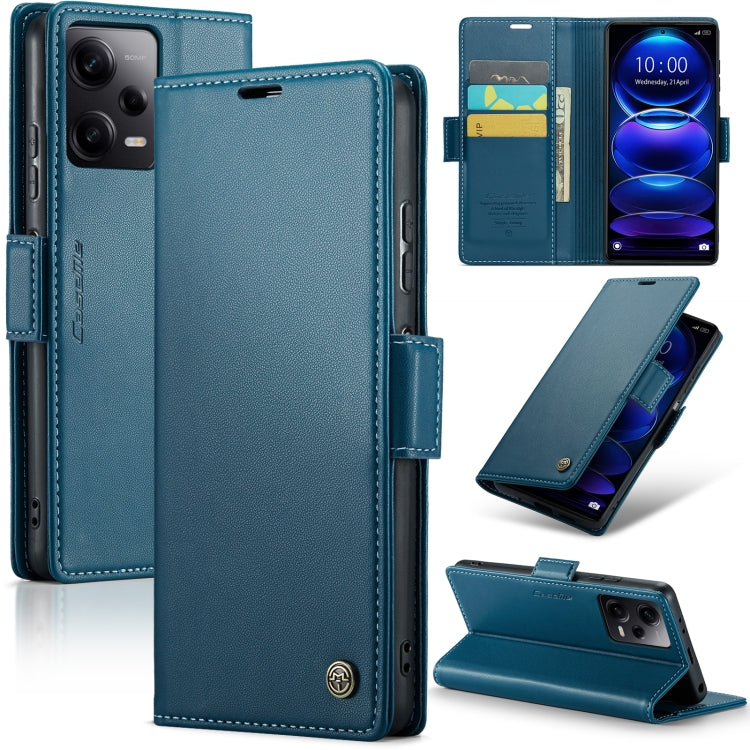 CaseMe 023 Butterfly Buckle Litchi Texture RFID Anti-theft Leather Phone Case, For Xiaomi Poco X5 Pro 5G, For Xiaomi Poco X5 5G, For Xiaomi Redmi 11A/12C, For Xiaomi 13 Lite