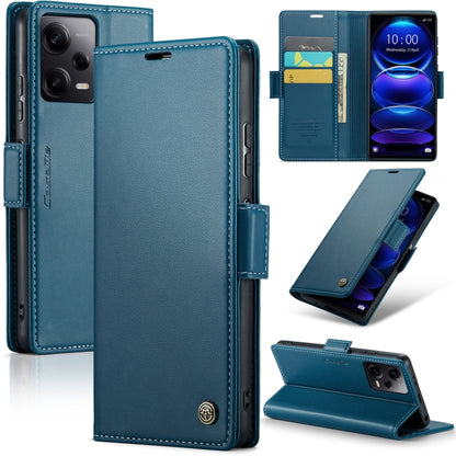 CaseMe 023 Butterfly Buckle Litchi Texture RFID Anti-theft Leather Phone Case, For Xiaomi Poco X5 Pro 5G, For Xiaomi Poco X5 5G, For Xiaomi Redmi 11A/12C, For Xiaomi 13 Lite