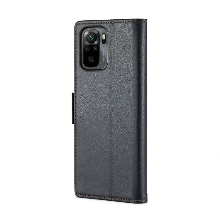 CaseMe 023 Butterfly Buckle Litchi Texture RFID Anti-theft Leather Phone Case, For Xiaomi Redmi Note 10 4G/Note 10S, For Xiaomi Redmi Note 10 Pro Max, For Xiaomi Mi 10T 5G／10T Pro 5G, For Xiaomi Redmi Note 9S/Note 9 Pro/Note 9 Pro Max