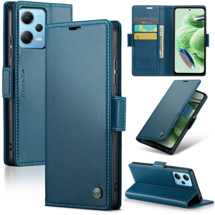 CaseMe 023 Butterfly Buckle Litchi Texture RFID Anti-theft Leather Phone Case, For Xiaomi Poco X5 Pro 5G, For Xiaomi Poco X5 5G, For Xiaomi Redmi 11A/12C, For Xiaomi 13 Lite