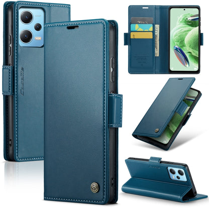 CaseMe 023 Butterfly Buckle Litchi Texture RFID Anti-theft Leather Phone Case, For Xiaomi Poco X5 Pro 5G, For Xiaomi Poco X5 5G, For Xiaomi Redmi 11A/12C, For Xiaomi 13 Lite