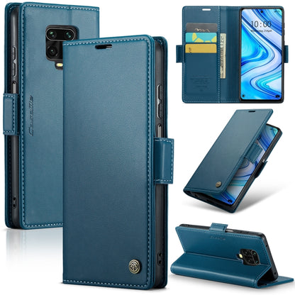 CaseMe 023 Butterfly Buckle Litchi Texture RFID Anti-theft Leather Phone Case, For Xiaomi Redmi Note 10 4G/Note 10S, For Xiaomi Redmi Note 10 Pro Max, For Xiaomi Mi 10T 5G／10T Pro 5G, For Xiaomi Redmi Note 9S/Note 9 Pro/Note 9 Pro Max