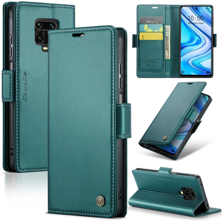 CaseMe 023 Butterfly Buckle Litchi Texture RFID Anti-theft Leather Phone Case, For Xiaomi Redmi Note 10 4G/Note 10S, For Xiaomi Redmi Note 10 Pro Max, For Xiaomi Mi 10T 5G／10T Pro 5G, For Xiaomi Redmi Note 9S/Note 9 Pro/Note 9 Pro Max