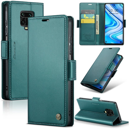 CaseMe 023 Butterfly Buckle Litchi Texture RFID Anti-theft Leather Phone Case, For Xiaomi Redmi Note 10 4G/Note 10S, For Xiaomi Redmi Note 10 Pro Max, For Xiaomi Mi 10T 5G／10T Pro 5G, For Xiaomi Redmi Note 9S/Note 9 Pro/Note 9 Pro Max
