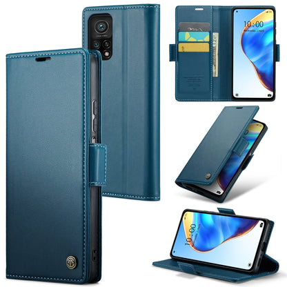 CaseMe 023 Butterfly Buckle Litchi Texture RFID Anti-theft Leather Phone Case, For Xiaomi Redmi Note 10 4G/Note 10S, For Xiaomi Redmi Note 10 Pro Max, For Xiaomi Mi 10T 5G／10T Pro 5G, For Xiaomi Redmi Note 9S/Note 9 Pro/Note 9 Pro Max