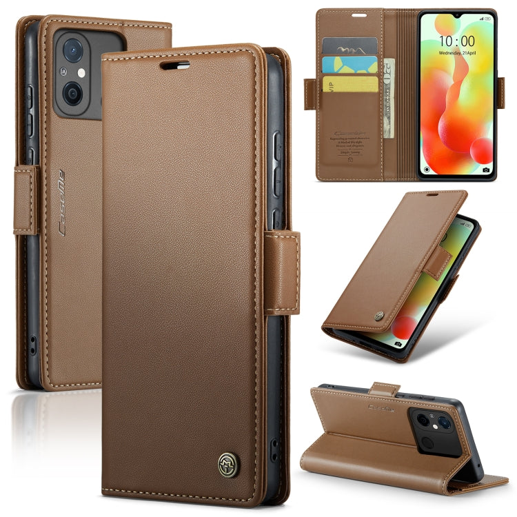 CaseMe 023 Butterfly Buckle Litchi Texture RFID Anti-theft Leather Phone Case, For Xiaomi Poco X5 Pro 5G, For Xiaomi Poco X5 5G, For Xiaomi Redmi 11A/12C, For Xiaomi 13 Lite