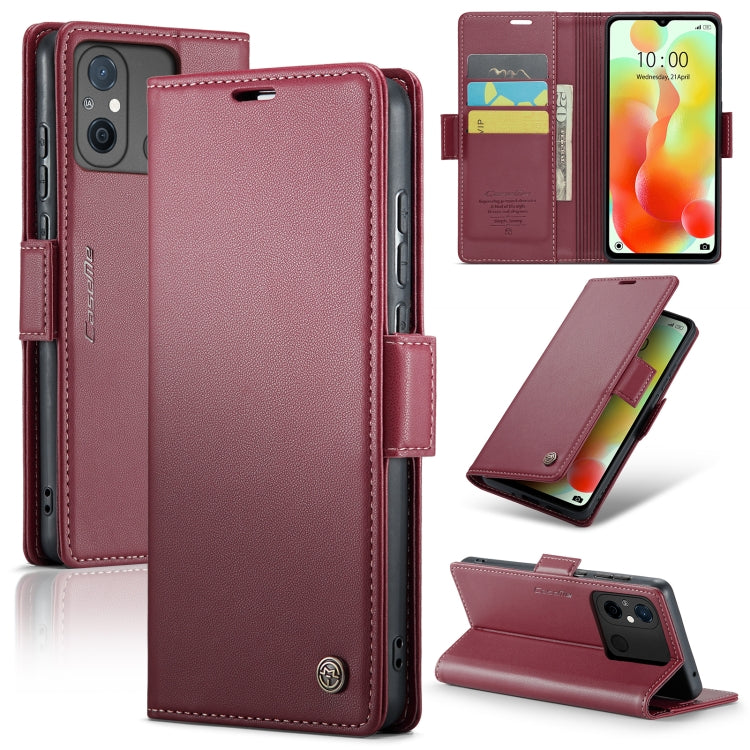 CaseMe 023 Butterfly Buckle Litchi Texture RFID Anti-theft Leather Phone Case, For Xiaomi Poco X5 Pro 5G, For Xiaomi Poco X5 5G, For Xiaomi Redmi 11A/12C, For Xiaomi 13 Lite