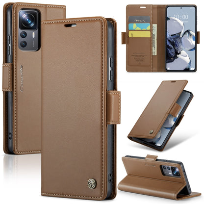 CaseMe 023 Butterfly Buckle Litchi Texture RFID Anti-theft Leather Phone Case, For Xiaomi 13 Pro, For Xiaomi 13, For Xiaomi 12T /12T Pro/Redmi K50 Ultra, For Xiaomi 12 / 12X / 12S