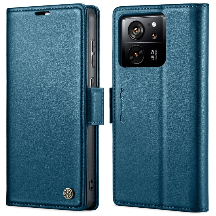 CaseMe 023 Butterfly Buckle Litchi Texture RFID Anti-theft Leather Phone Case, For Xiaomi 13T/13T Pro, For Xiaomi Poco F5 5G/Redmi Note 12 Turbo 5G, For Xiaomi Redmi Note 12 4G Global, For Xiaomi Redmi Note 12 Pro+ 5G Global