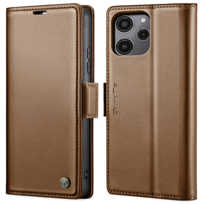 CaseMe 023 Butterfly Buckle Litchi Texture RFID Anti-theft Leather Phone Case, For Xiaomi Redmi Note 13 5G, For Xiaomi Redmi Note 13 Pro+ 5G, For Xiaomi Redmi Note 13 Pro 5G, For Xiaomi Redmi 12 4G／12 5G／Note 12R／POCO M6 Pro 5G