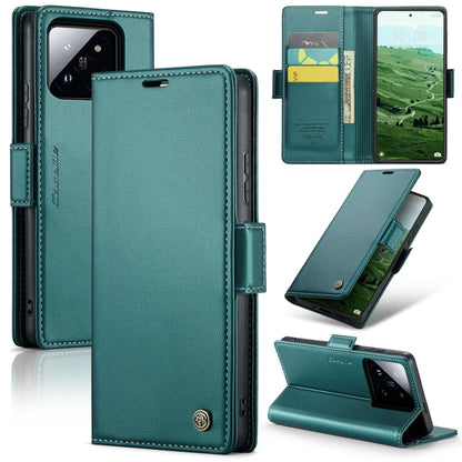 CaseMe 023 Butterfly Buckle Litchi Texture RFID Anti-theft Leather Phone Case, For Xiaomi Poco X6 Pro 5G/Redmi K70E 5G, For Xiaomi Poco X6 5G, For Xiaomi 14 Pro, For Xiaomi 14
