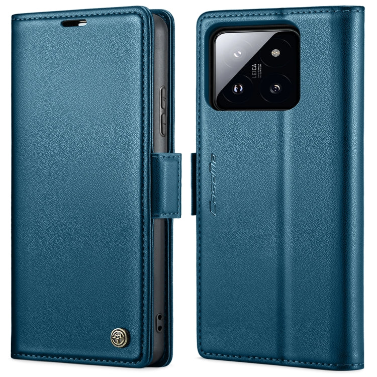 CaseMe 023 Butterfly Buckle Litchi Texture RFID Anti-theft Leather Phone Case, For Xiaomi Poco X6 Pro 5G/Redmi K70E 5G, For Xiaomi Poco X6 5G, For Xiaomi 14 Pro, For Xiaomi 14