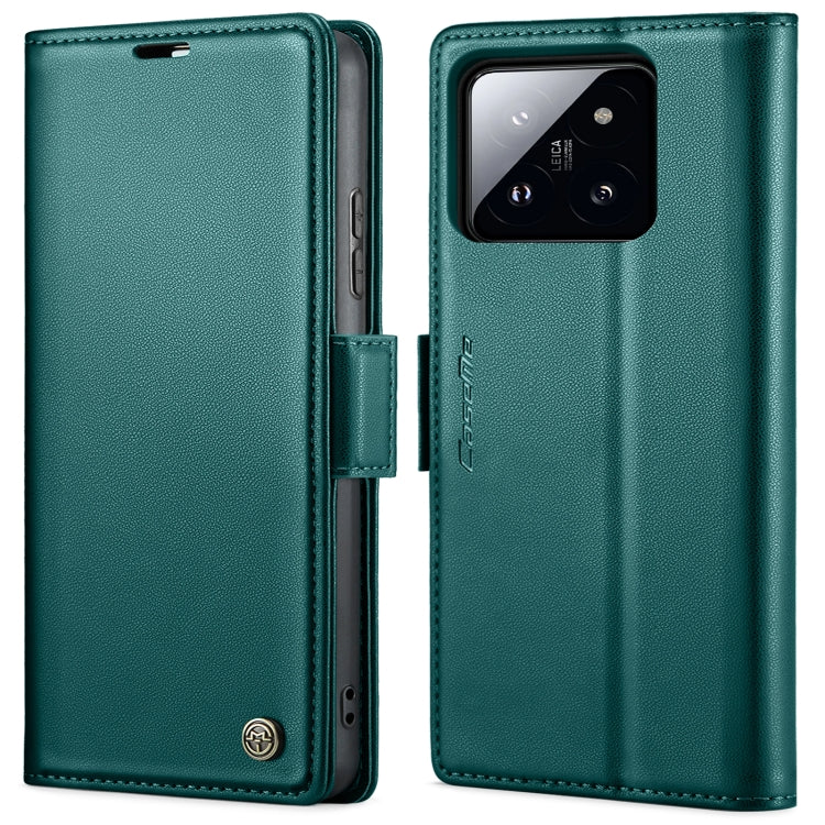 CaseMe 023 Butterfly Buckle Litchi Texture RFID Anti-theft Leather Phone Case, For Xiaomi Poco X6 Pro 5G/Redmi K70E 5G, For Xiaomi Poco X6 5G, For Xiaomi 14 Pro, For Xiaomi 14