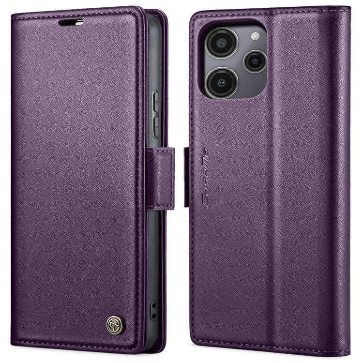 CaseMe 023 Butterfly Buckle Litchi Texture RFID Anti-theft Leather Phone Case, For Xiaomi Redmi Note 13 Pro 4G, For Xiaomi Redmi Note 13 4G, For Xiaomi Redmi 13C 4G / 13C 5G, For Xiaomi Poco C65 4G