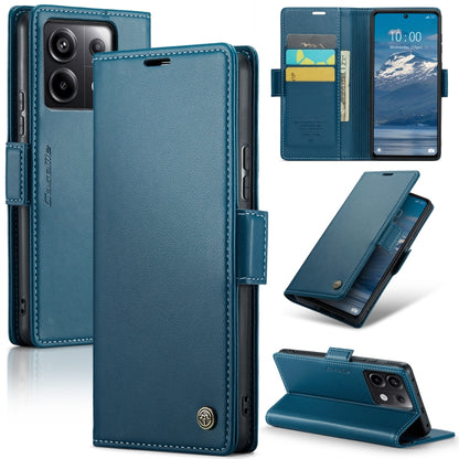 CaseMe 023 Butterfly Buckle Litchi Texture RFID Anti-theft Leather Phone Case, For Xiaomi Poco X6 Pro 5G/Redmi K70E 5G, For Xiaomi Poco X6 5G, For Xiaomi 14 Pro, For Xiaomi 14