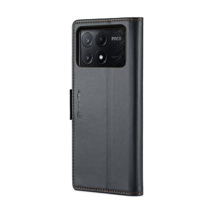 CaseMe 023 Butterfly Buckle Litchi Texture RFID Anti-theft Leather Phone Case, For Xiaomi Poco X6 Pro 5G/Redmi K70E 5G, For Xiaomi Poco X6 5G, For Xiaomi 14 Pro, For Xiaomi 14