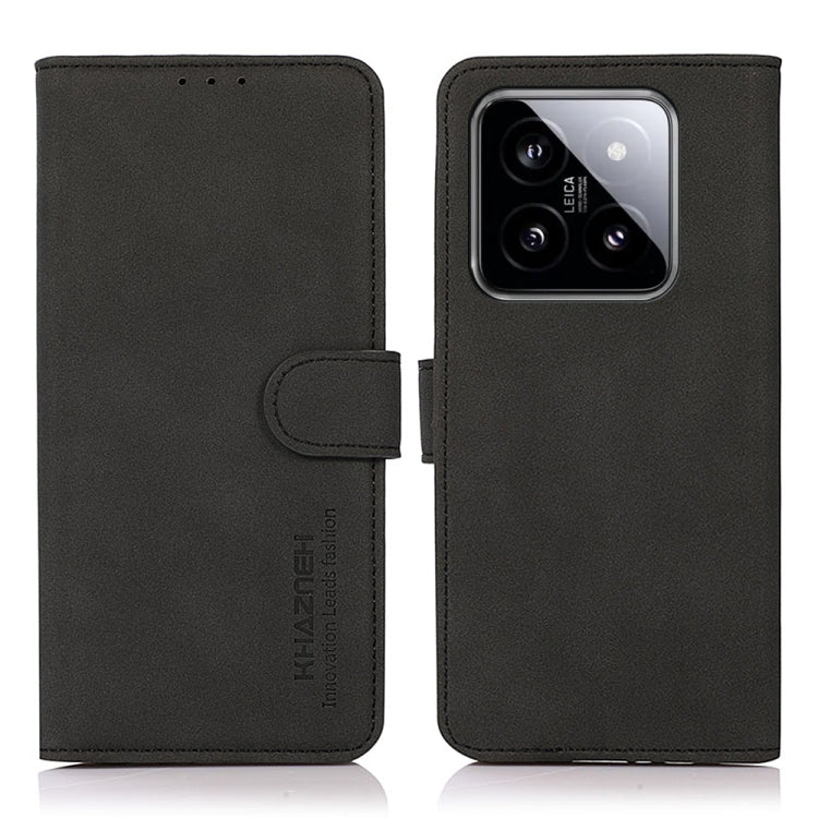 KHAZNEH Matte Texture Leather Phone Case, For Xiaomi Redmi Note 13R Pro, For Xiaomi Redmi Note 13 Pro 5G Global/Poco X6 5G, For Xiaomi 14 Ultra, For Xiaomi 14 Pro, For Xiaomi 14, For Xiaomi Redmi Note 13