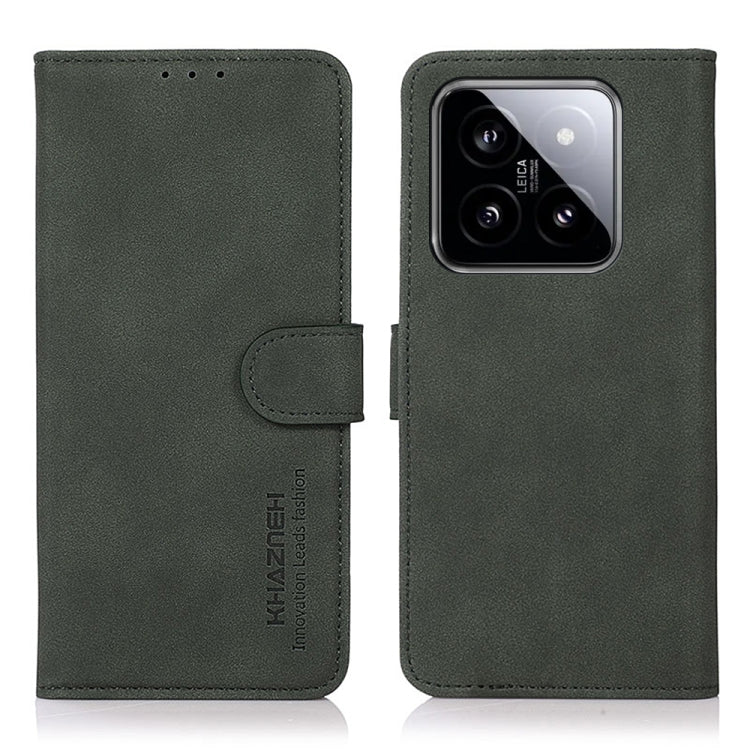 KHAZNEH Matte Texture Leather Phone Case, For Xiaomi Redmi Note 13R Pro, For Xiaomi Redmi Note 13 Pro 5G Global/Poco X6 5G, For Xiaomi 14 Ultra, For Xiaomi 14 Pro, For Xiaomi 14, For Xiaomi Redmi Note 13