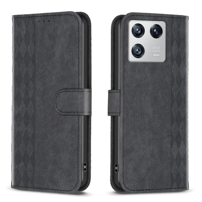 Plaid Embossed Leather Phone Case, For Xiaomi 13, For Xiaomi 12T / 12T Pro, For Xiaomi Redmi Note 11 Pro, For Xiaomi 12 Lite