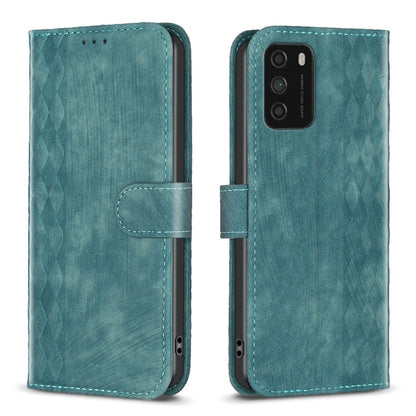 Plaid Embossed Leather Phone Case, For Xiaomi Poco M3 CN Version, For Xiaomi Poco X3 / X3 NFC, For Xiaomi Redmi 9A, For Xiaomi Redmi 9