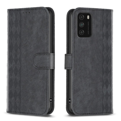 Plaid Embossed Leather Phone Case, For Xiaomi Poco M3 CN Version, For Xiaomi Poco X3 / X3 NFC, For Xiaomi Redmi 9A, For Xiaomi Redmi 9