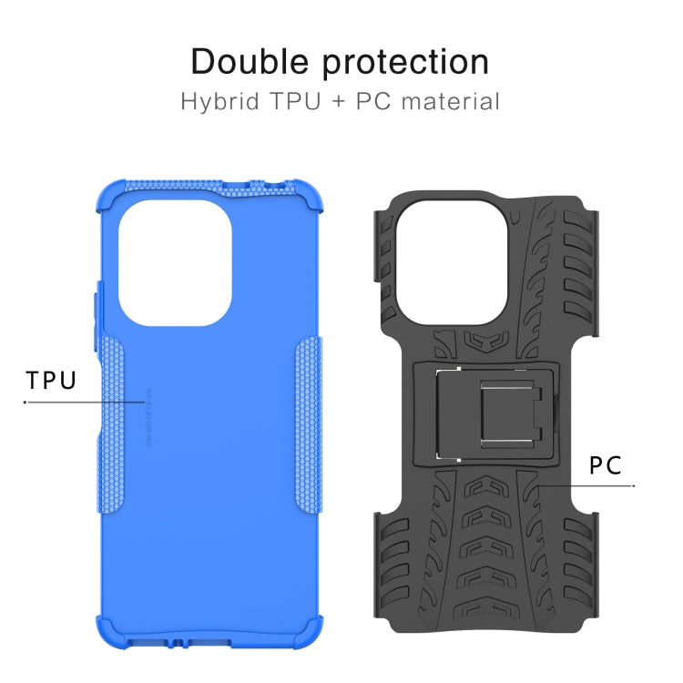 Tire Texture TPU + PC Phone Case with Holder, For Xiaomi Redmi A3 4G, For Xiaomi Redmi Note 13 4G, For Xiaomi Poco C65, For Xiaomi Redmi Note 13 5G Global, For Xiaomi Redmi 13C 4G, For Xiaomi Redmi Note 13 Pro+ 5G, For Xiaomi Redmi Note 13 Pro 5G Globa...