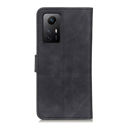 KHAZNEH Retro Texture Flip Leather Phone Case, For Xiaomi Redmi Note 12S 4G
