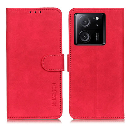 KHAZNEH Retro Texture Flip Leather Phone Case, For Xiaomi Redmi Note 13 5G Global, For Xiaomi Redmi Note 13 Pro+, For Xiaomi Redmi Note 13 Pro, For Xiaomi 13T 5G / Redmi K60 Ultra 5G, For Xiaomi Redmi 12 4G, For Xiaomi Poco F5 Pro/Redmi K60/K60 Pro