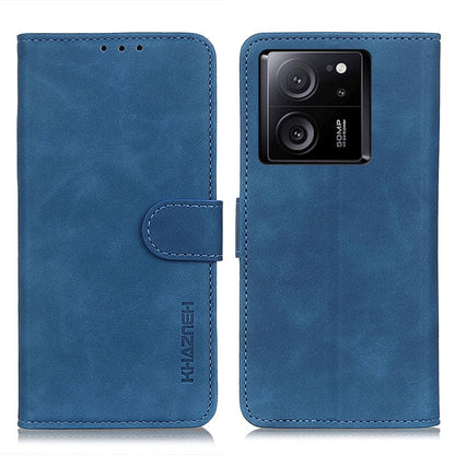 KHAZNEH Retro Texture Flip Leather Phone Case, For Xiaomi Redmi Note 13 5G Global, For Xiaomi Redmi Note 13 Pro+, For Xiaomi Redmi Note 13 Pro, For Xiaomi 13T 5G / Redmi K60 Ultra 5G, For Xiaomi Redmi 12 4G, For Xiaomi Poco F5 Pro/Redmi K60/K60 Pro