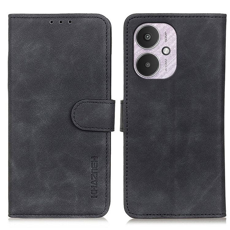KHAZNEH Retro Texture Flip Leather Phone Case, For Xiaomi Poco F6 / Redmi Turbo 3, For Xiaomi Poco F6 Pro, For Xiaomi Redmi K70 5G / K70 Pro 5G, For Xiaomi Redmi Note 13 Pro 4G/Poco M6 Pro 4G, For Xiaomi Redmi A3, For Xiaomi Redmi 13C