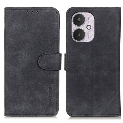 KHAZNEH Retro Texture Flip Leather Phone Case, For Xiaomi Poco F6 / Redmi Turbo 3, For Xiaomi Poco F6 Pro, For Xiaomi Redmi K70 5G / K70 Pro 5G, For Xiaomi Redmi Note 13 Pro 4G/Poco M6 Pro 4G, For Xiaomi Redmi A3, For Xiaomi Redmi 13C