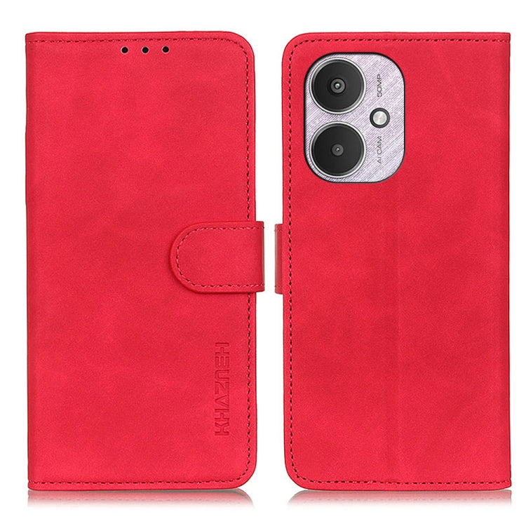 KHAZNEH Retro Texture Flip Leather Phone Case, For Xiaomi Poco F6 / Redmi Turbo 3, For Xiaomi Poco F6 Pro, For Xiaomi Redmi K70 5G / K70 Pro 5G, For Xiaomi Redmi Note 13 Pro 4G/Poco M6 Pro 4G, For Xiaomi Redmi A3, For Xiaomi Redmi 13C