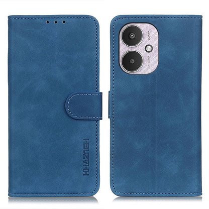 KHAZNEH Retro Texture Flip Leather Phone Case, For Xiaomi Poco F6 / Redmi Turbo 3, For Xiaomi Poco F6 Pro, For Xiaomi Redmi K70 5G / K70 Pro 5G, For Xiaomi Redmi Note 13 Pro 4G/Poco M6 Pro 4G, For Xiaomi Redmi A3, For Xiaomi Redmi 13C