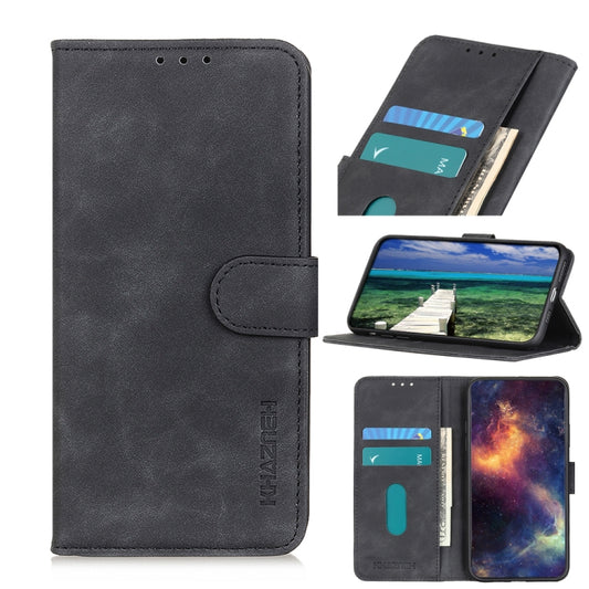 KHAZNEH Retro Texture Flip Leather Phone Case, For Xiaomi Redmi Note 13 5G Global, For Xiaomi Redmi Note 13 Pro+, For Xiaomi Redmi Note 13 Pro, For Xiaomi 13T 5G / Redmi K60 Ultra 5G, For Xiaomi Redmi 12 4G, For Xiaomi Poco F5 Pro/Redmi K60/K60 Pro