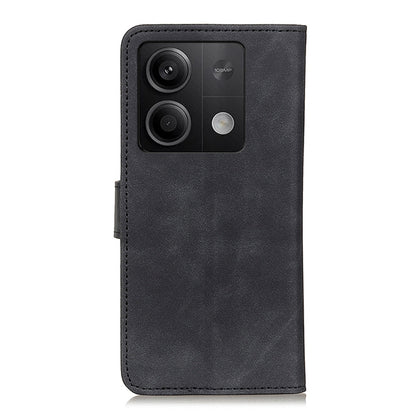KHAZNEH Retro Texture Flip Leather Phone Case, For Xiaomi Redmi Note 13 5G Global, For Xiaomi Redmi Note 13 Pro+, For Xiaomi Redmi Note 13 Pro, For Xiaomi 13T 5G / Redmi K60 Ultra 5G, For Xiaomi Redmi 12 4G, For Xiaomi Poco F5 Pro/Redmi K60/K60 Pro