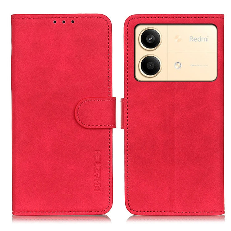 KHAZNEH Retro Texture Flip Leather Phone Case, For Xiaomi Redmi Note 13 4G, For Xiaomi Poco X6 Pro 5G/Redmi K70E, For Xiaomi Redmi Note 13R Pro, For Xiaomi 14 Ultra, For Xiaomi 14 Pro, For Xiaomi 14