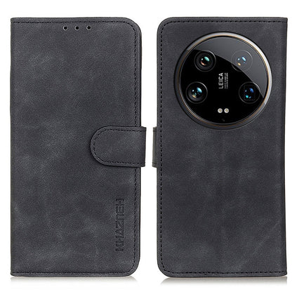 KHAZNEH Retro Texture Flip Leather Phone Case, For Xiaomi Redmi Note 13 4G, For Xiaomi Poco X6 Pro 5G/Redmi K70E, For Xiaomi Redmi Note 13R Pro, For Xiaomi 14 Ultra, For Xiaomi 14 Pro, For Xiaomi 14