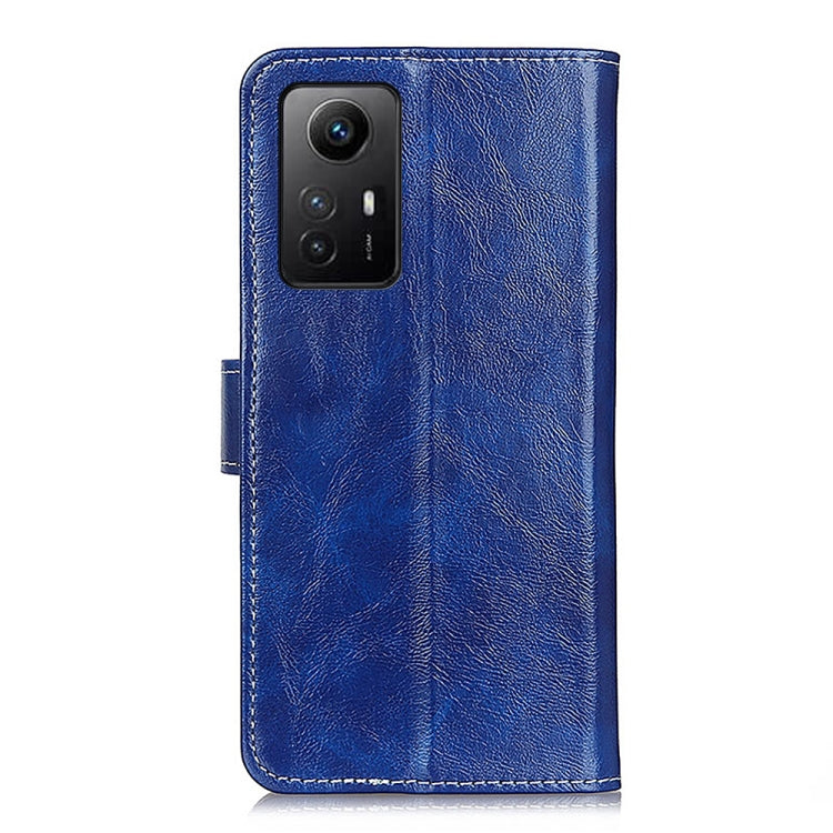 Retro Crazy Horse Texture Leather Phone Case, For Xiaomi Redmi Note 12S 4G