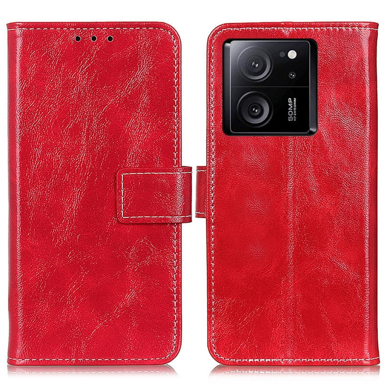 Retro Crazy Horse Texture Leather Phone Case, For Xiaomi Redmi Note 13 5G Global, For Xiaomi Redmi Note 13 Pro+, For Xiaomi 13T 5G / Redmi K60 Ultra 5G, For Xiaomi Redmi 12 4G, For Xiaomi Poco F5 Pro/Redmi K60/K60 Pro