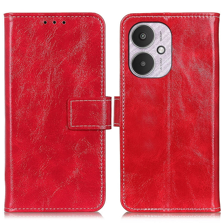 Retro Crazy Horse Texture Leather Phone Case, For Xiaomi Redmi A3, For Xiaomi Redmi 13C, For Xiaomi Redmi Note 13 4G, For Xiaomi Poco X6 Pro 5G/Redmi K70E