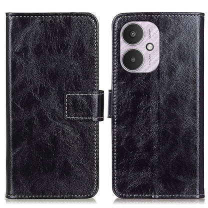 Retro Crazy Horse Texture Leather Phone Case, For Xiaomi Redmi A3, For Xiaomi Redmi 13C, For Xiaomi Redmi Note 13 4G, For Xiaomi Poco X6 Pro 5G/Redmi K70E