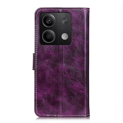 Retro Crazy Horse Texture Leather Phone Case, For Xiaomi Redmi Note 13 5G Global, For Xiaomi Redmi Note 13 Pro+, For Xiaomi 13T 5G / Redmi K60 Ultra 5G, For Xiaomi Redmi 12 4G, For Xiaomi Poco F5 Pro/Redmi K60/K60 Pro