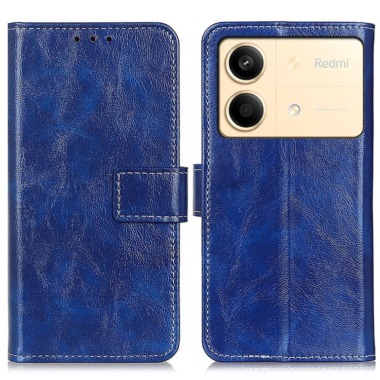 Retro Crazy Horse Texture Leather Phone Case, For Xiaomi Redmi Note 13R Pro, For Xiaomi Redmi Note 13 Pro 5G/Poco X6, For Xiaomi 14 Ultra, For Xiaomi 14 Pro, For Xiaomi 14