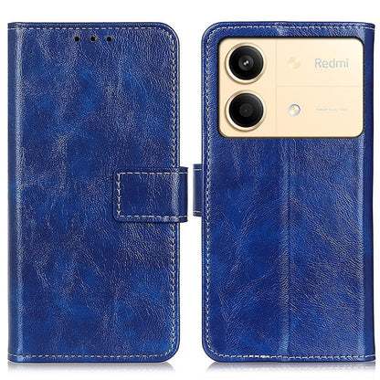Retro Crazy Horse Texture Leather Phone Case, For Xiaomi Redmi Note 13R Pro, For Xiaomi Redmi Note 13 Pro 5G/Poco X6, For Xiaomi 14 Ultra, For Xiaomi 14 Pro, For Xiaomi 14