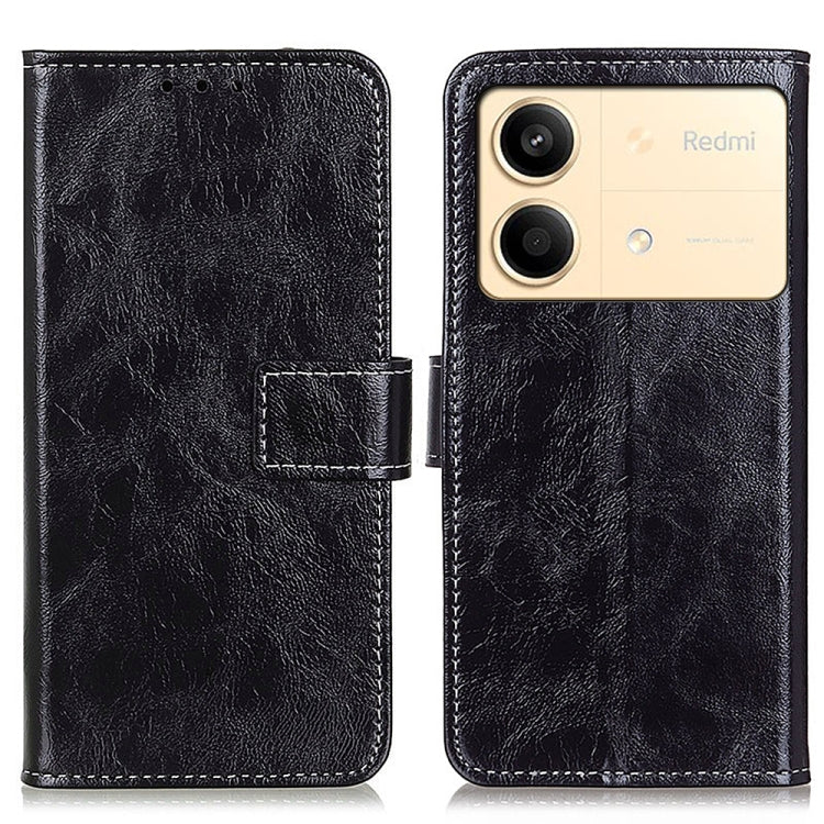 Retro Crazy Horse Texture Leather Phone Case, For Xiaomi Redmi Note 13R Pro, For Xiaomi Redmi Note 13 Pro 5G/Poco X6, For Xiaomi 14 Ultra, For Xiaomi 14 Pro, For Xiaomi 14